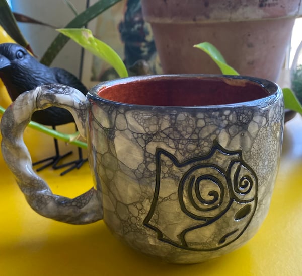 Image of Felix the Cat Spiral Mug