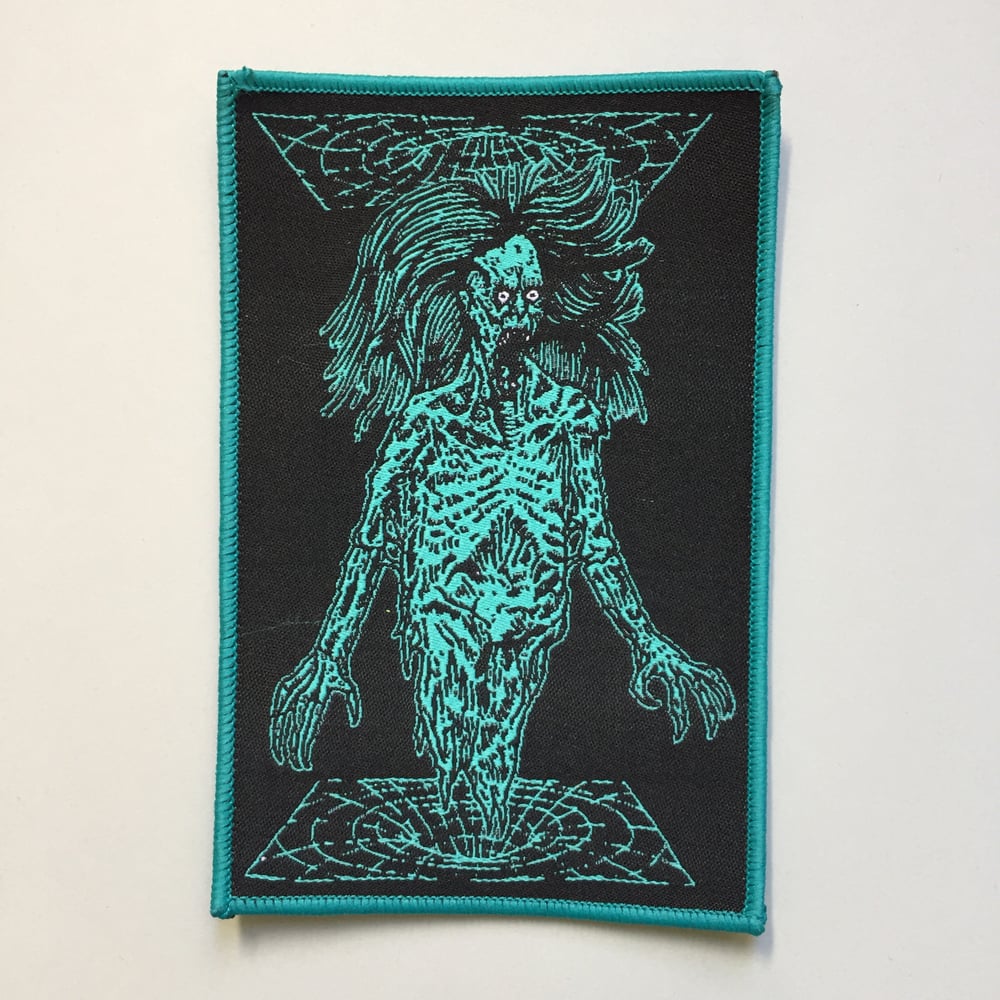 Image of TRANSDIMENSIONAL VORTEX GHOUL WOVEN PATCH 