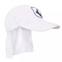 Image 1 of Daiglen School Legionnaires Hat, white with purple school logo