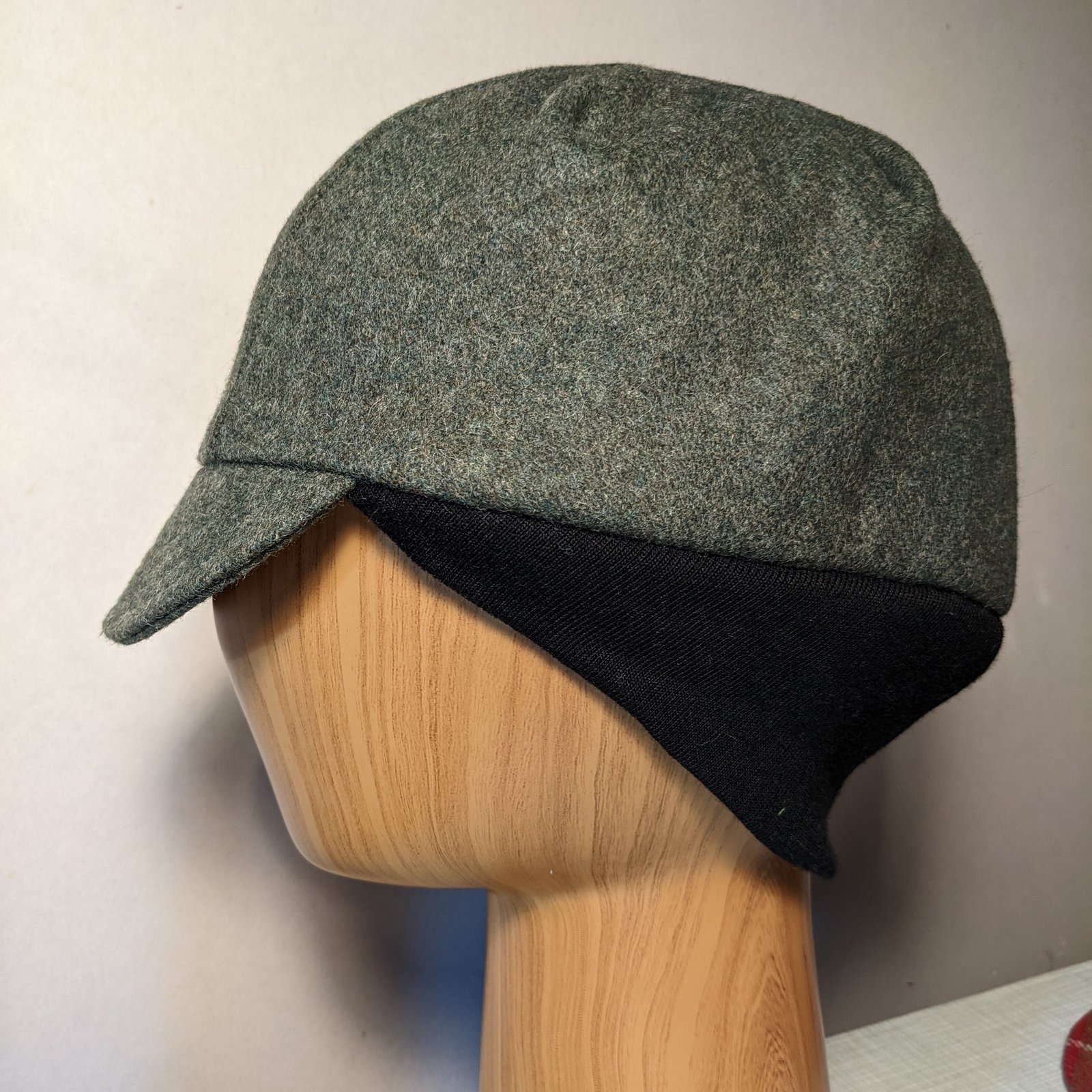 Wool riding hot sale cap