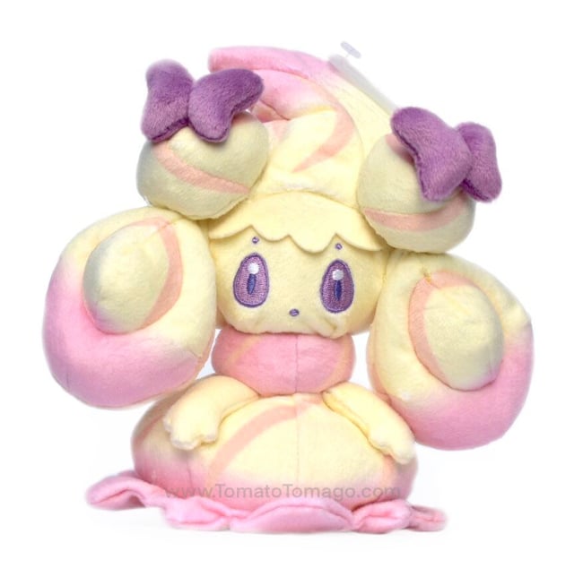 Alcremie Ruby Mix / Ribbon Candy Plushie