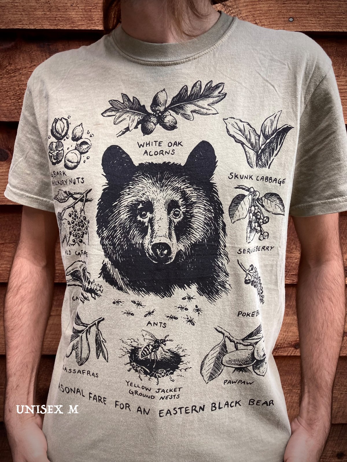 Image of FORAGING BLACK BEAR [t-shirt]