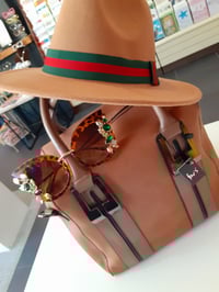 About Business Chrome Buckle Duffle