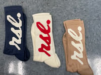 Image 1 of RSL. Script Crew Socks 