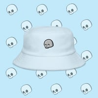 Image 1 of Happy Terry Cloth Bucket Hat