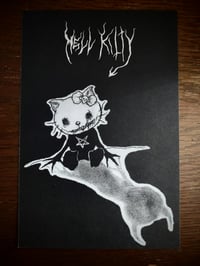 Hell Kitty III signed print
