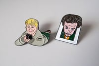 Image 1 of Home Alone 2 Variant - Cat Flap Double Pin Set