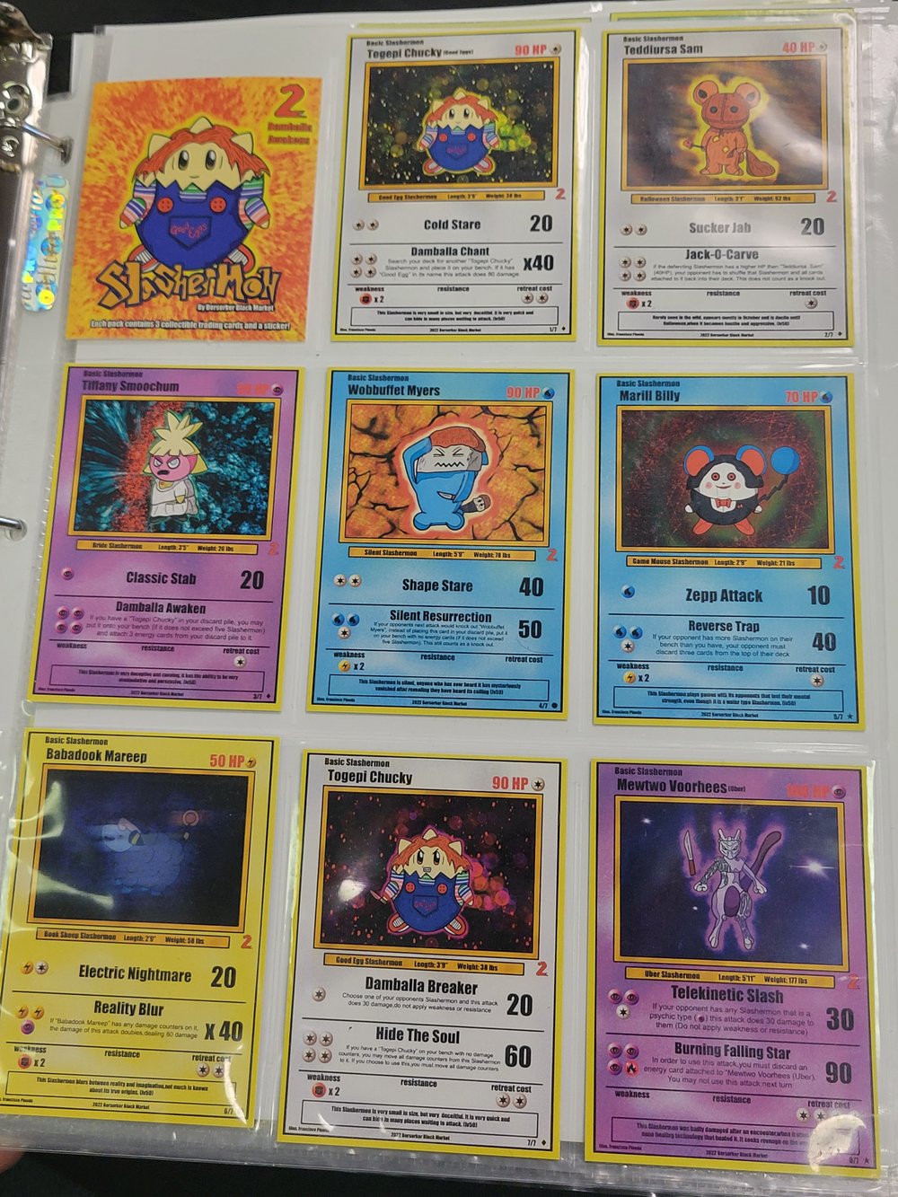 "Slashermon" (Damballa Awakens) Booster Pack
