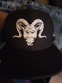Black Sheep Fitted white logo