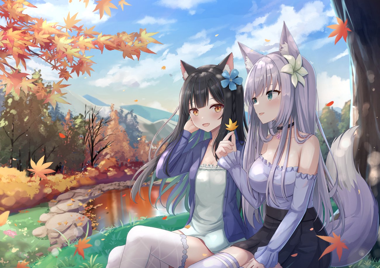 Autumn with Ziifish - Print | Kaioura's Merch Shop