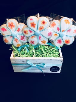 BakesyKit Flowers Cookie Bouquet Kit (Baked Cookies) – Flowerbake