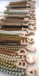 Extra Mini Love Beads - LETTERS (J-R)