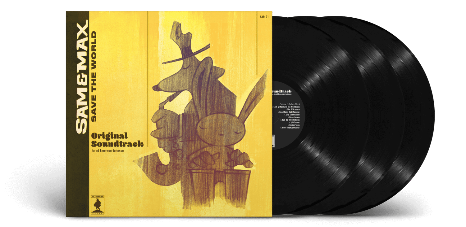 Sam & Max Save the World Soundtrack – Vinyl