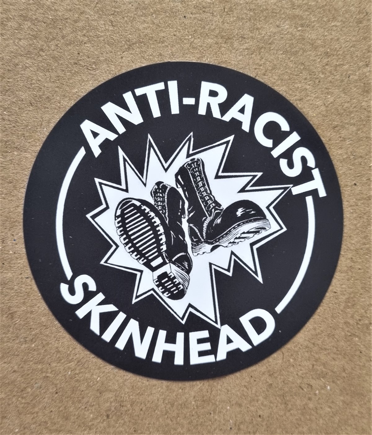 Image of "Anti-Racist Skinhead", sticker 10pk