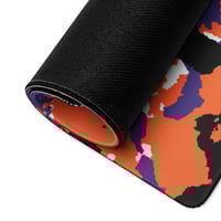 Image 3 of Katakana Orange Dream Camo Gaming Mouse Pad