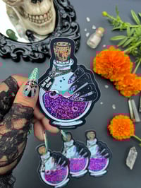 Image 4 of Nail Tech Elixir Bottle Glitter Stickers