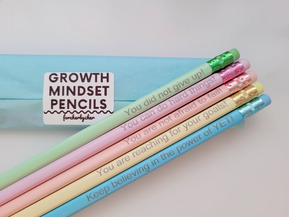 Growth Mindset Pencil
