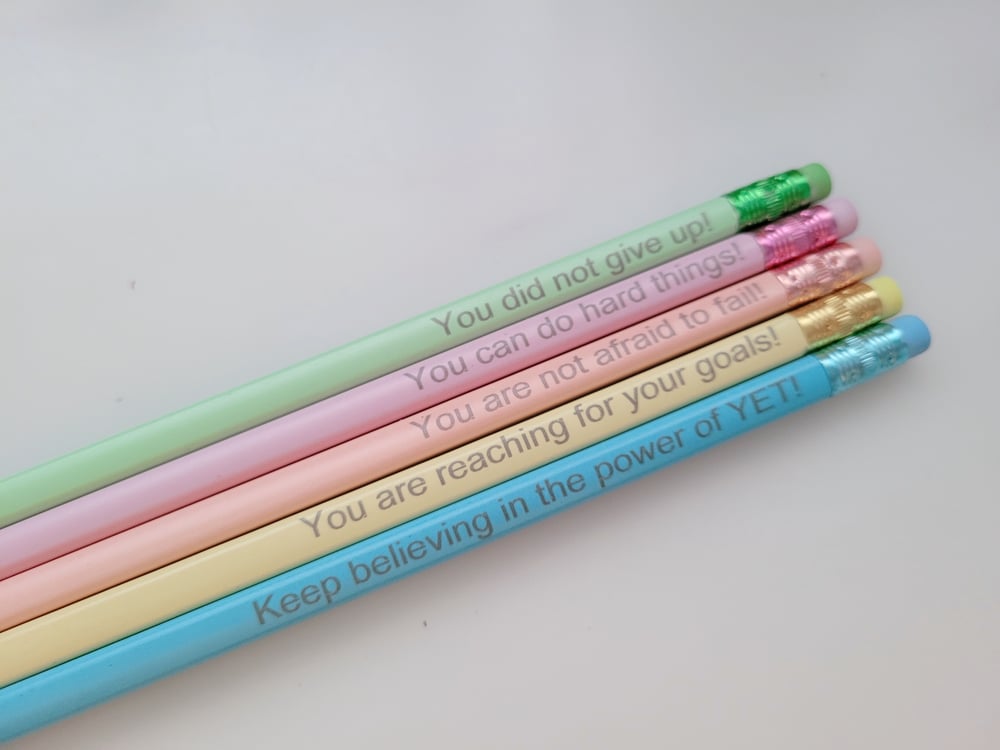 Growth Mindset Pencil
