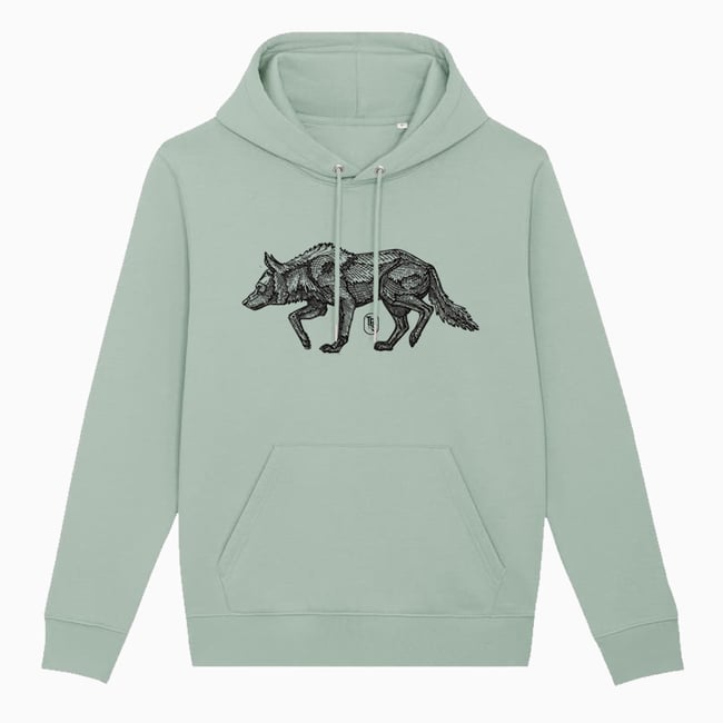 Wolf Moon Hoodie Organic Cotton