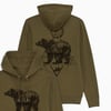 Grizzly Bear Hoodie Organic Cotton