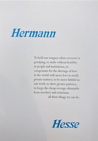 Hermann Hesse quote – integrity