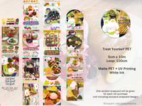 Image 1 of Treat Yourself - PET (Full roll + Samples)