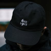 Image 3 of Casquette 6NE L9VE Black - White/Grey 
