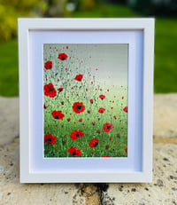 Image 2 of 'Poppy Meadow' Limited Edition Mounted Print