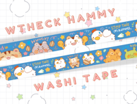 WTHECK HAMMY - Washi Tape