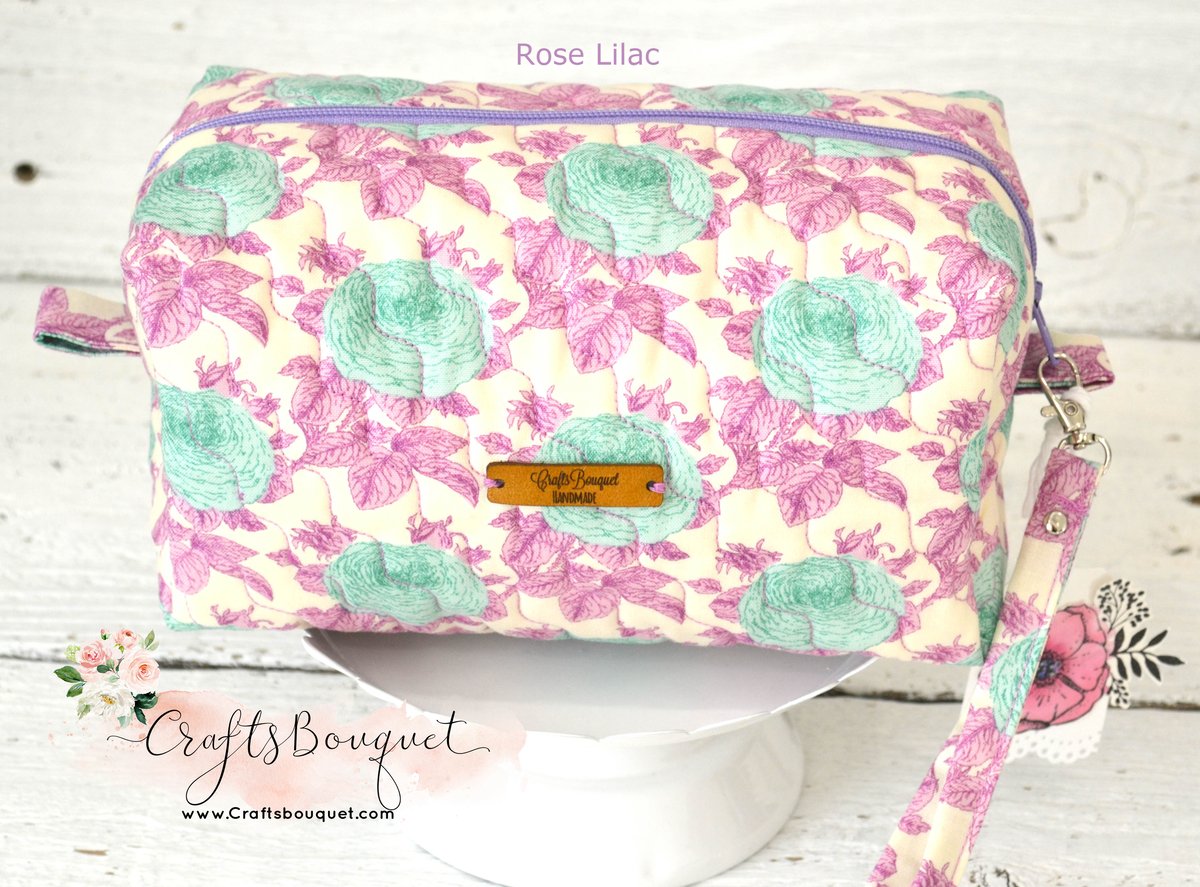 Image of Quilted Cosmetic Bags