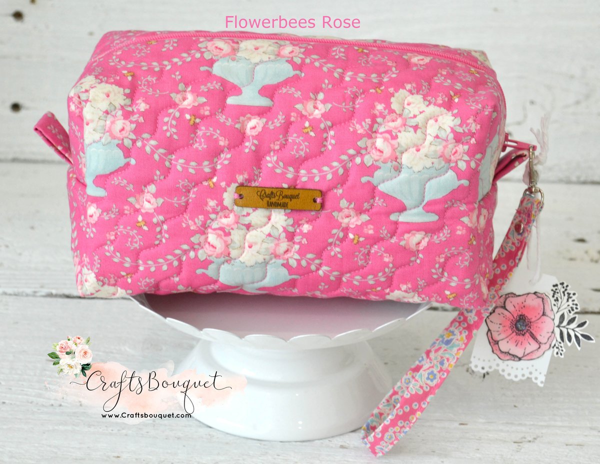 Image of Quilted Cosmetic Bags