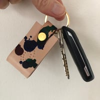 Image 3 of CAMO LEATHER LOOP KEYRING