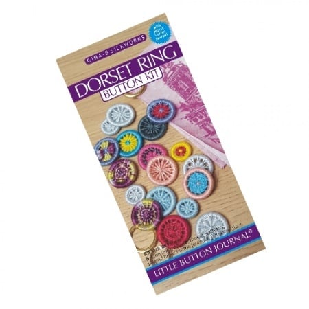 Image of Dorset Button Ring Kit with Fabric Journal