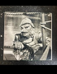 Image 6 of Creature from the Black Lagoon 4x4 Ceramic Coaster Set 