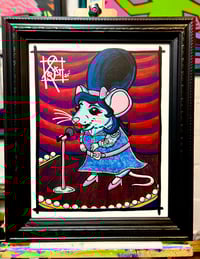 “Amy Winemouse” original art 16x20 acrylic on canvas framed