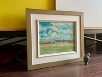 Image 2 of Impressionist Oil English Landscape on Canvas