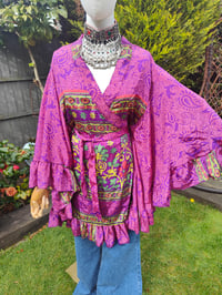 Image 4 of Amara Wrap dress - Pink