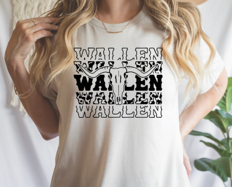 Image of Cow print Wallen