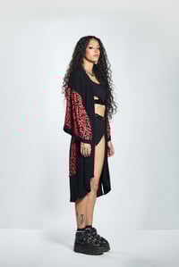 Image 2 of Cattana Kimono - Calli Red