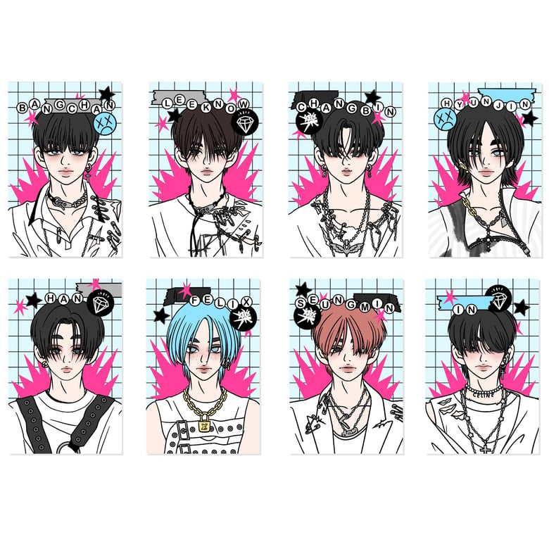 Image of PHOTOCARDS Rockstar stray kids