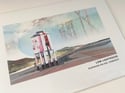 Vicki Shortt Art - A4 Prints - Somerset Beaches 