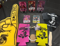 Slim Koozies/ Star Sunglasses/ Foam Finger/ Fans/ Bracelets