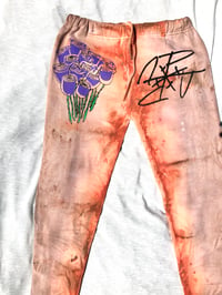 Image of bring me fucking flowers hand dyed sweatpants
