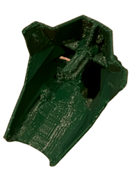 Image 4 of Bionicle Great Kanohi Matatu (FDM Plastic-Printed, Dark Green)