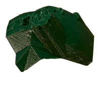 Image 2 of Bionicle Great Kanohi Matatu (FDM Plastic-Printed, Dark Green)