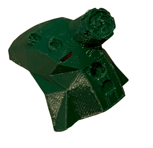 Image of Bionicle Great Kanohi Matatu (FDM Plastic-Printed, Dark Green)