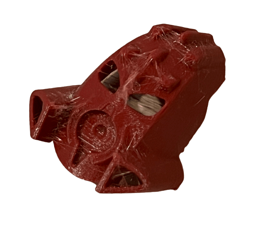 Image of Bionicle Great Kanohi Ruru (FDM Plastic-Printed, Dark Red)