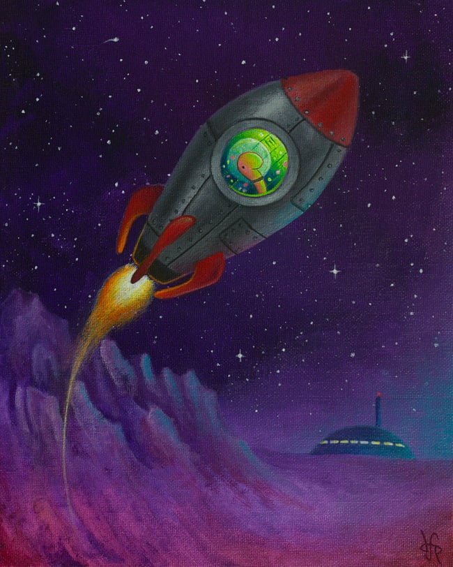 Blast Off! - Print