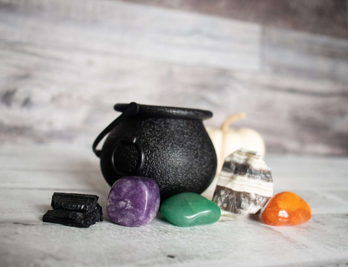 Crystal Cauldron Tangled Owl Designs