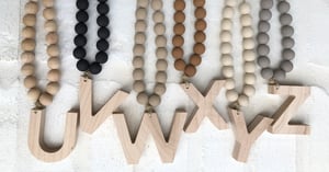 Image of Mini Love Beads - LETTERS (A-I)